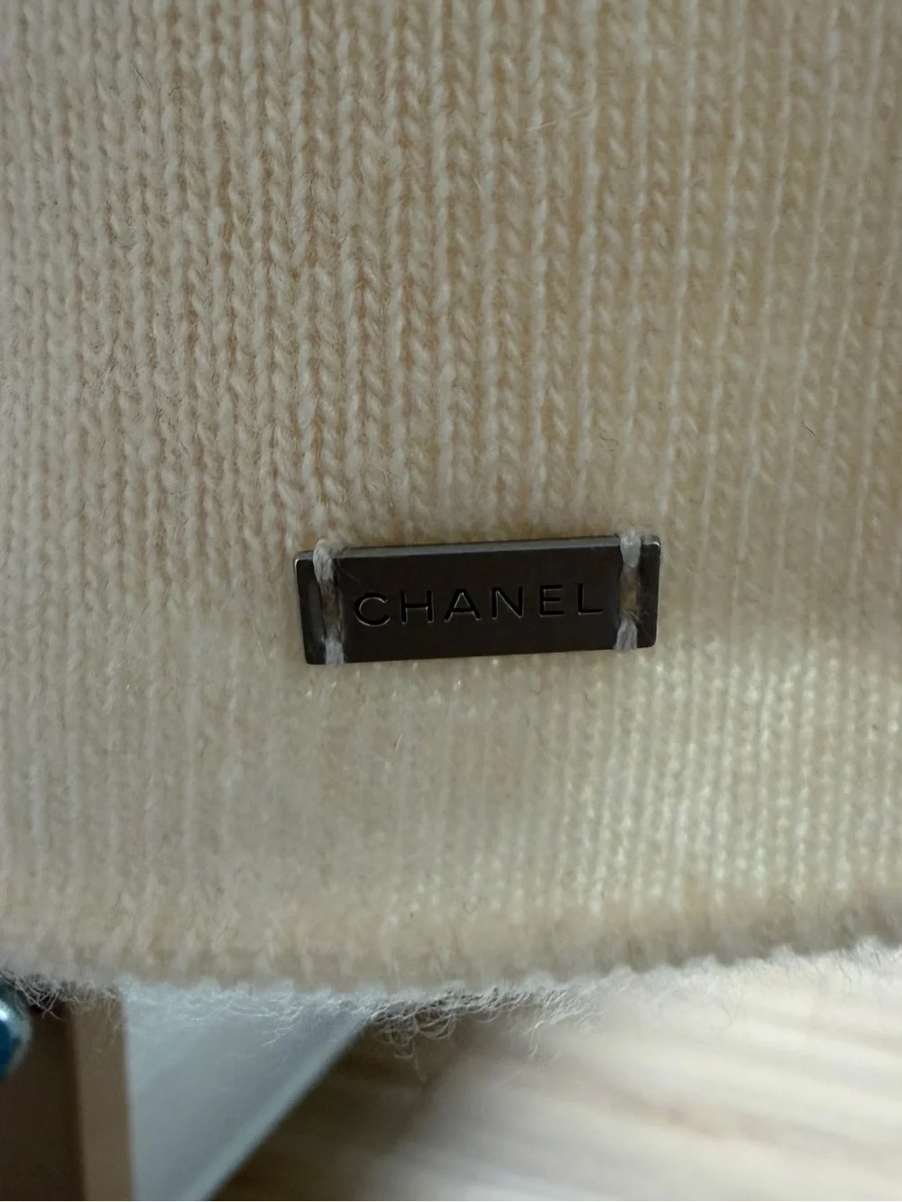 CHANEL Cashmere Blend Knit Tank Top – Size 40
